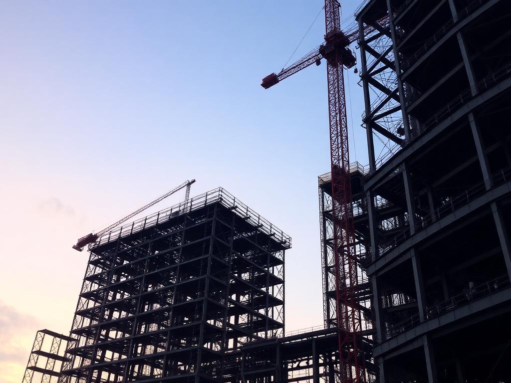 Commercial construction structure by Tathastu