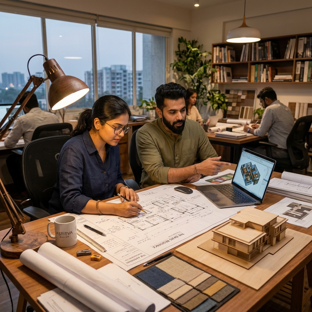 In-house Tathastu Infra architect and design experts at work