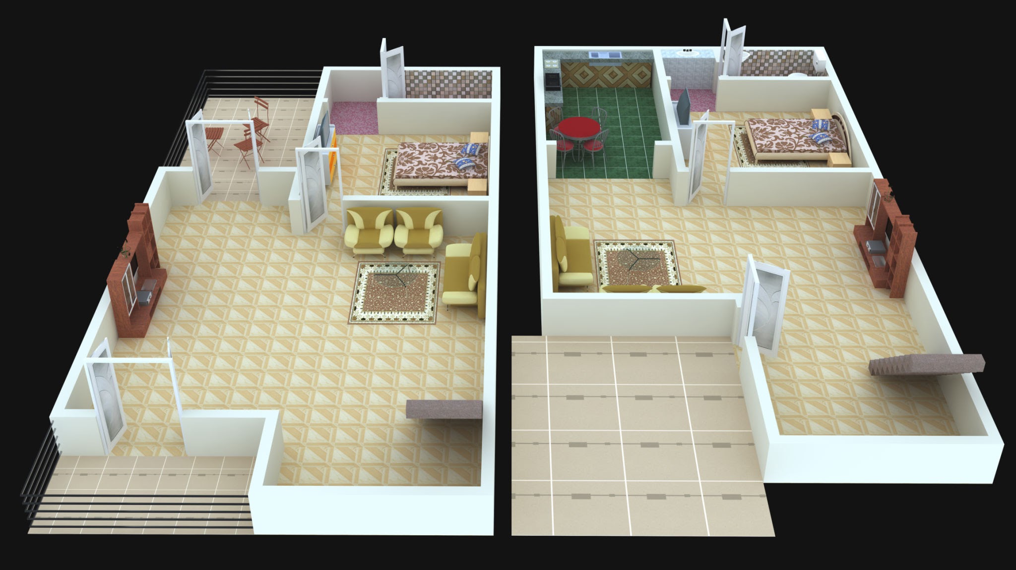Luxury Tathastu Infra interior finishes and elegant living space